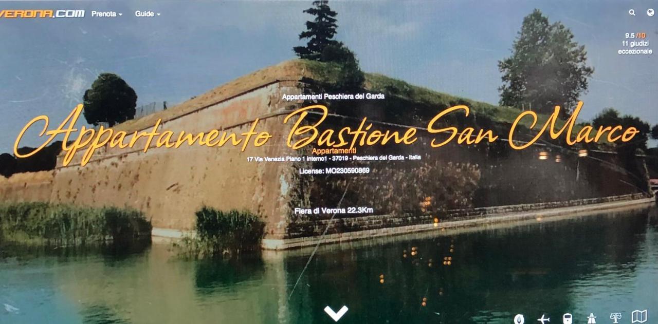 Appartamento Bastione San Marco Peschiera del Garda Eksteriør bilde