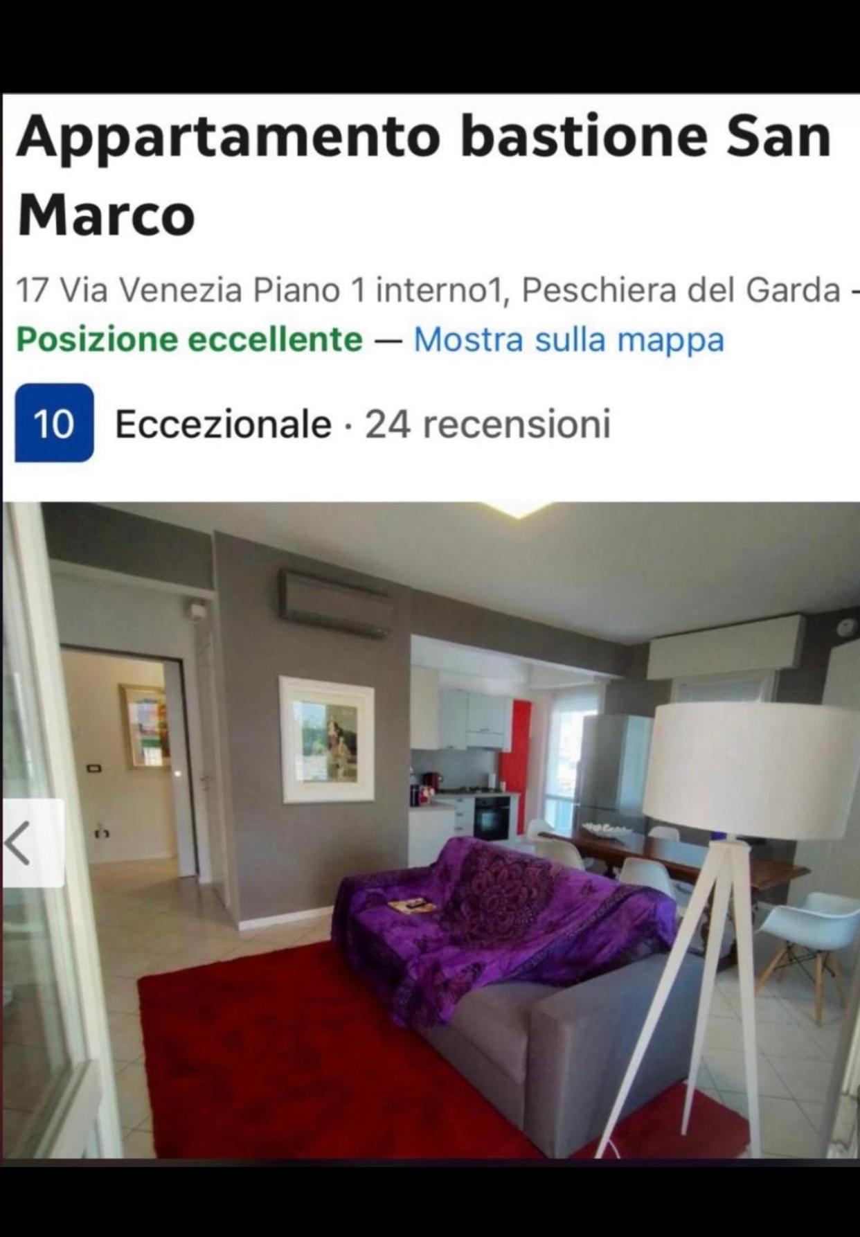 Appartamento Bastione San Marco Peschiera del Garda Eksteriør bilde